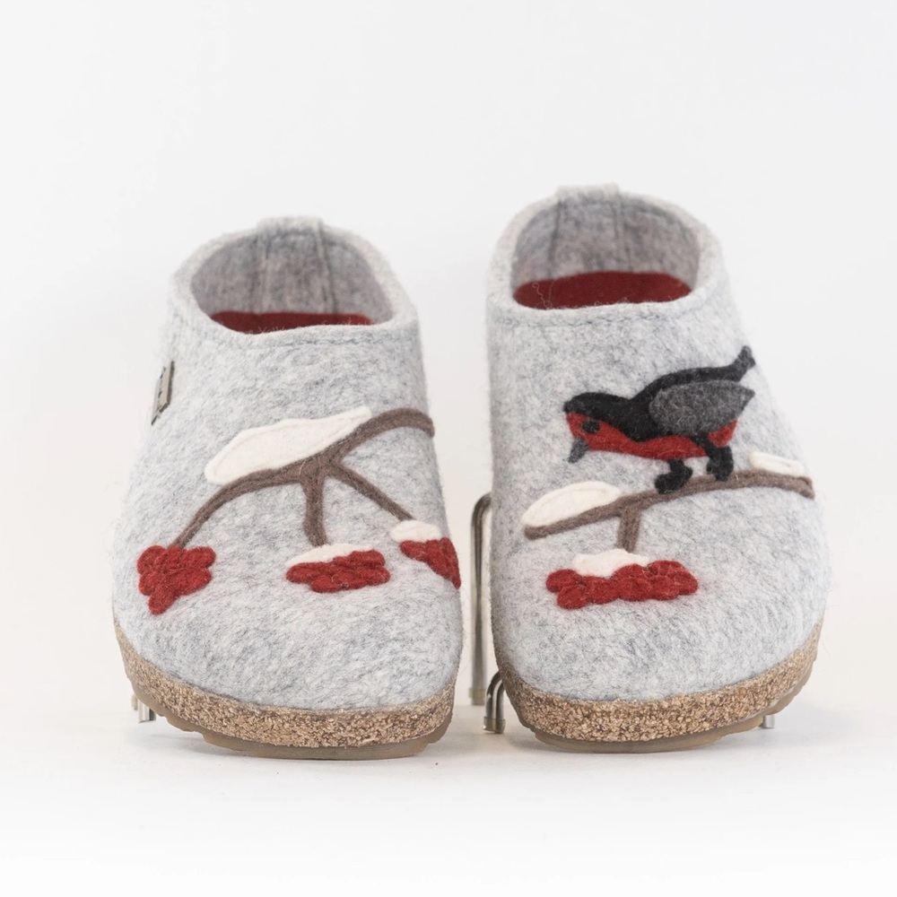 Haflinger Winterbird Wool Clog